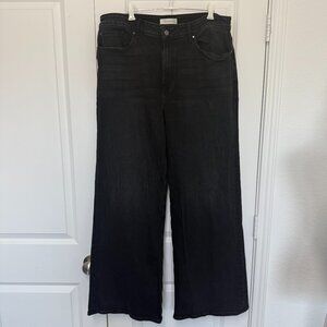 Treasure & Bond High Rise Wide leg Black wash Jeans in Womens 34 or 16W